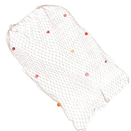 Tomaibaby 200X100x0. Rede de Peixe Decorativa de 3 Cm Com Concha 1Pc Tema NÃ¡utico Rede de Peixes Fo