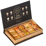 Nutlava Assorted Pistachio & Cashew Baklava Gift Box (22 Pieces) - Premium Ingredients, No Artificial Ingredients, Colors or Preservatives