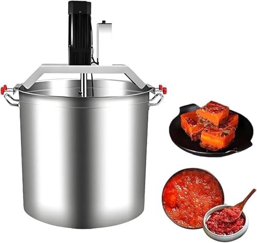 Commercial Automatic Food Mixer, Adjustable Speed Pot Stirrer, 40L/80L/140L Cooking Machine, Heavy-Duty Mixer for Baking and Food Preparation, Efficient Mixing Solution