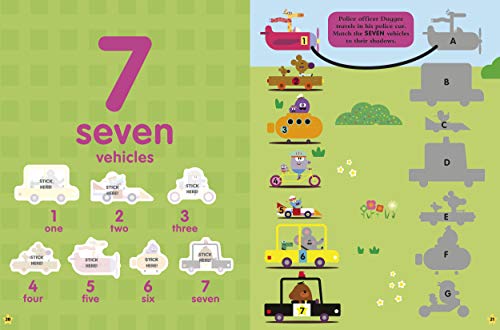 Hey Duggee: 123: Numbers Sticker Activity Book
