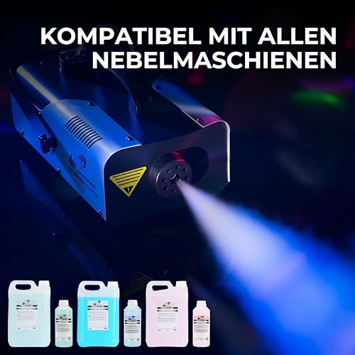 ETEC Professional Nebelfluid 5 Liter Light Fog Fogger Fluid Flüssigkeit Nebelmaschine Leicht Fazer Hazer Lasershow