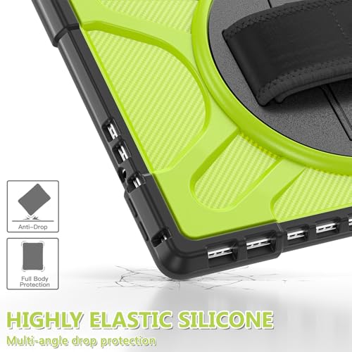 Housse tablette Microsoft Surface Pro 8 coque jaune robuste 13 pouces
