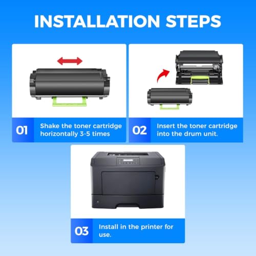 Image of KingKJ S2830 High Yield Black Toner Cartridge 2-Pack Replacement for Dell GGCTW Toner Cartridges Remanufactured Compatible with Dell S2830 S2830dn Laser Printer Ink All-in-One Copier (8,500 Pages