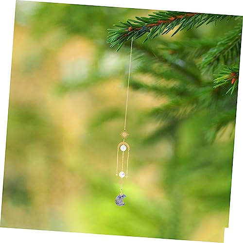Pendentif éolien moderne lot de 4 pièces pour décoration suspendue extérieure - 8