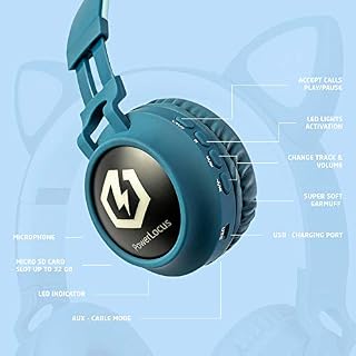 PowerLocus Casque Enfant Bluetooth, Casque Audio sans Fil pour Enfants, Bluetooth 5.0 Confortable Pliable Casque avec… - Les Beatles, Paul McCartney, John Lennon, RIngo Starr, George Harrison PowerLocus Casque Enfant Bluetooth, Casque Audio sans Fil pour Enfants, Bluetooth 5.0 Confortable Pliable Casque avec… – Image 6