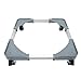 Produktbild Waschmaschine Roller Trolley einstellbare Waschmaschine Sockel Kühlschrank Base bewegliche Verstellbare Sockel mit 4 drehbarem Gummi Räder für Trockner, Waschmaschine und Kühlschrank