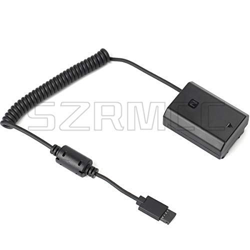SZRMCC Battery Adapter Cables for DJI Ronin-S Gimbal DC 12V Outport to NP-FZ100