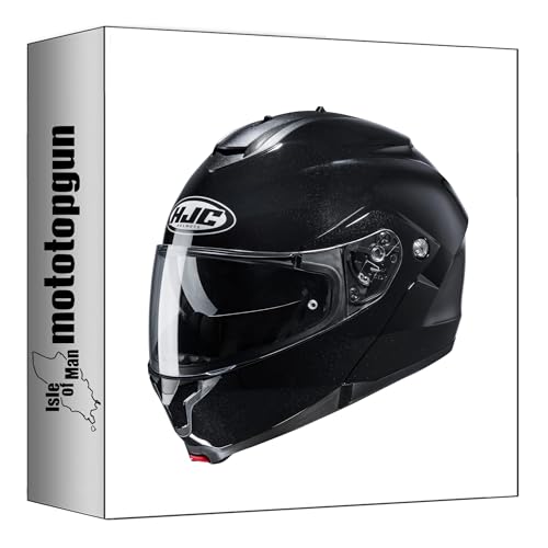 Casque modulable HJC C91N noir taille S fini la buée en moto