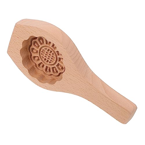 Gatuida 1pieza Molde De Pastelería De Madera Para Hornear Prensa De Para Celebraciones Para Tartas y Postres Para Cocina