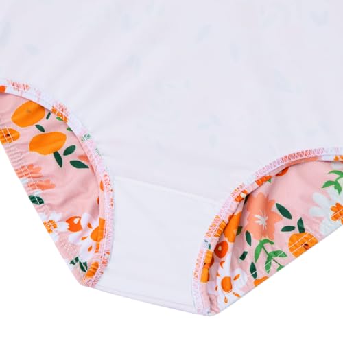 Image of Girls One Piece Swimsuits Cute Ruffles Swimming Bathing Suit with Adjustable Straps Beach Pool Kids Swimwear 3T-12