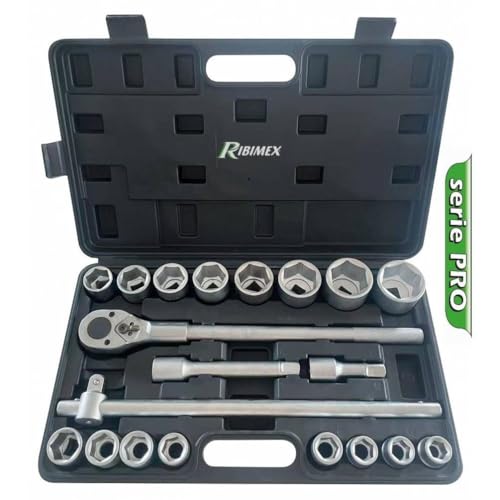 Coffret Poids Lourd 21 Pièces à Douilles 6 Pans - Outils de Précision - Résistance et Durabilité - D-Work
