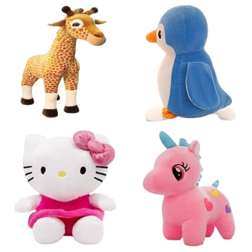 See full amazon price history chart for Future Shop Pack of 4 Elegant Soft Animals Stuffed Plush Toys Combo Set for Kids Childrens Boys Girls Birthday Gift Soft Fur Toys (Giraffe, Penguin, Kitty,Unicorn) Future Shop Pack of 4 Elegant Soft Animals Stuffed Plush Toys Combo Set for Kids Childrens Boys Girls Birthday Gift Soft Fur Toys (Giraffe, Penguin, Kitty,Unicorn) (B0DG51M2DP) Amazon Price History, Amazon Price Tracker