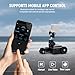 Neewer Upgraded Motorized Camera Dolly with App Control, Ultra Silent Motor, Compatible with GoPro Hero 13 12 iPhone 15 Pro Max Samsung S24 DSLR Camera, DL200（for Smooth Floors and Desktops Only）