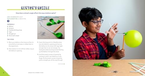 image for Callisto Kids Awesome Physics Experiments for Kids: 40 Fun Science Pro