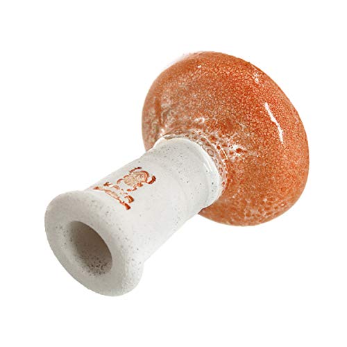 Kaya BigStar Set, Keramik Phunnel, Smokebox, Heat Management Zubehör für Wasserpfeifen (Orange) – Bild 4