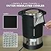 TOAUTO Ｖ3 Wax Melter for Candle Making 12Lbs Large Electric Wax Melting Pot with Quick Pour Spout，80-212°F Temp Control for Bulk Production Candle Soap Business Fast Loading Easy Clean 110V /1100W