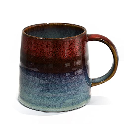 Taza de Cerámica Negra 480 ml Microondas y Lavavajillas