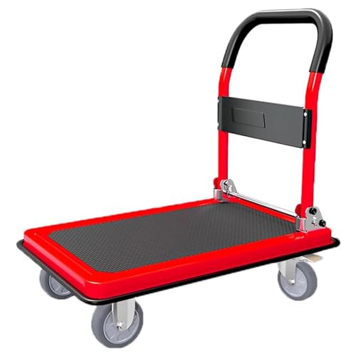 Carretilla de plataforma plegable para carga pesada miniatura 1