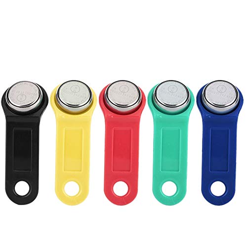 Ongoion Rewritable Ibutton Tm Key Ibutton Touch Memory Key 5Pcs Tm Ibutton Ibutton Tm Card for Electronic Door Locks