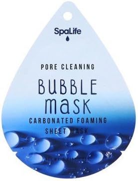 My Spa Life Pore Cleaning Charcoal Bubble Mask Facial Treatment - 1ct