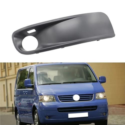 Marco de luz antiniebla compatible con VW T5 2003-2010 para rejilla inferior 6