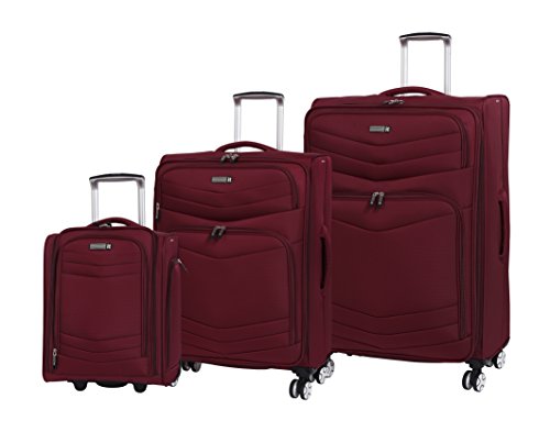it luggage The Lite Intrepid 8 Wheel Spinner, Dark Red, Checked-Medium 27-Inch - Thumbnail 6