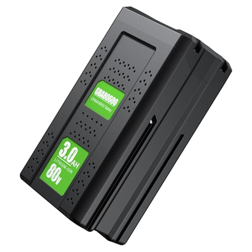 Bonacell Replacement for Greenworks 80V Battery 3.0Ah GBA80200 GBA80300 GBA80400 GBA80500 for Greenworks 80 Volt PW80L420 TL80L00 LMB407