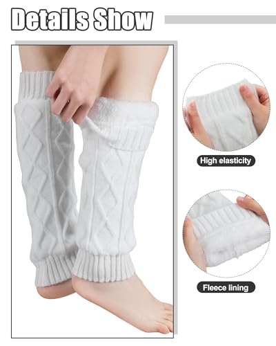 Image of Shihanee Fleece Leg Warmers Women