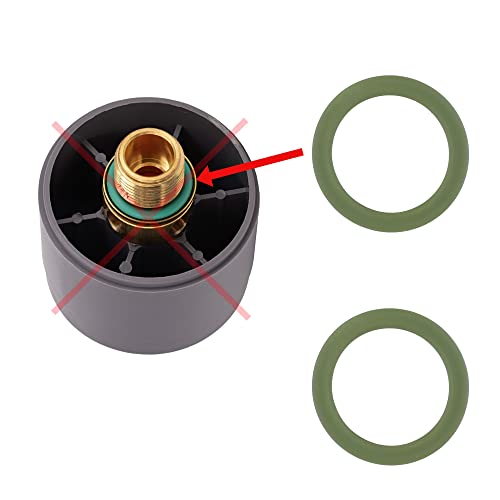 Miniatura 3 de 2 Juntas Tóricas Para Estación De Planchado De Vapor, Cierre De Depósito D 16 Mm, Compatible Como Repuesto Para Tefal Calor Rowenta Moulinex D52 D 16 Mm