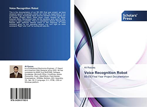 Voice Recognition Robot: BS-EE Final Year Project Documentation