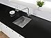 Ruvati 13 x 15 inch Undermount 16 Gauge Zero Raduis Bar Prep Kitchen Sink Stainless Steel Single Bowl - RVH7113