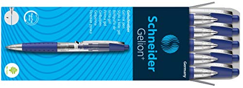 Bolígrafo Schneider Gelion+ Gel 0.7 mm Azul Pack 10 miniatura 4