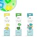 Glo Pals Water-Activated Light-Up Cubes Bundle for Sensory Play (Extraordinary Earth â€“ Green, Yellow + Blue)