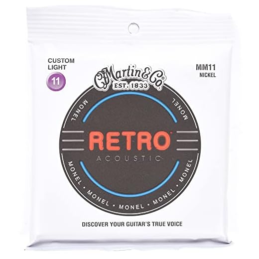 Martin (MM11) - Cuerdas para guitarra acústica, Custom Light