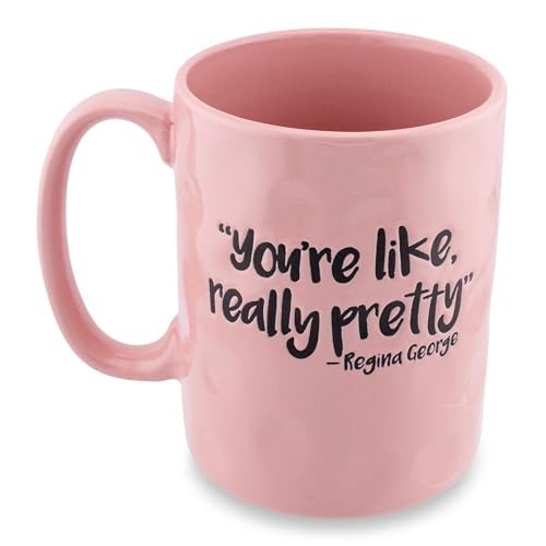 Taza de cerámica rosa de 18 onzas Silver Buffalo miniatura 2