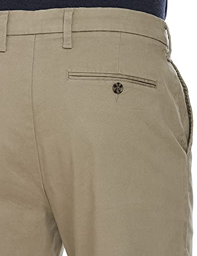 Image of Marks & Spencer Mens Solid Mid Rise Slim Fit Chinos