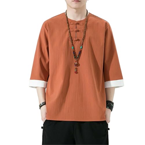 Chemise manches courtes col rond homme en soie glacée fluide premium