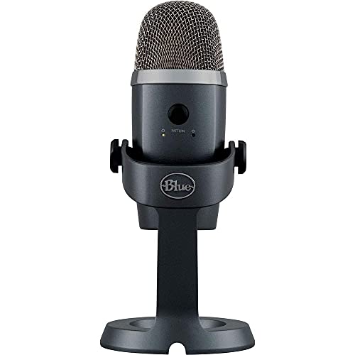Blue Yeti Nano Premium Usb Microphone Plus Pack Bundle With Presonus Studioone 5 Artist Daw, Izotope Rx Elements Plug-In And Groover 3 Tutorials 3-Month Subscription #TOP3
