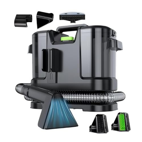 Reviews de Inyeccion Succion , listamos los 10 mejores. 43 NOVAKA 850W Limpiadora de Alfombras Portátil con Gran Depósito, 12Kpa Potente Succión, 4 Accesorios Cepillos, para Manchas de Mascotas, Sofá, Escaleras, Asiento de Carro...