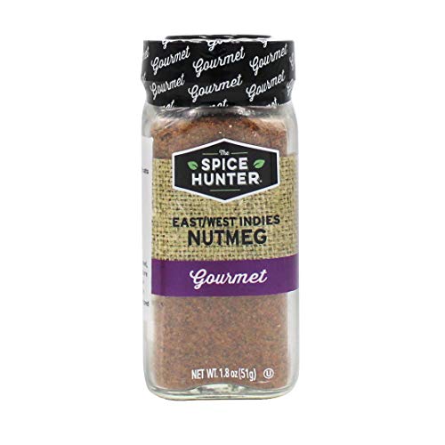 The Spice Hunter East/West Indies Nutmeg, Ground, 1.8 Oz. Jar #TOP15