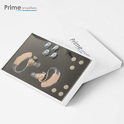 Set Of 2 Hearing Amplifier Aids - Aid Your Hearing - Personal Sound Amplifiers - Seniors - Adults - Men & Women #TOP4