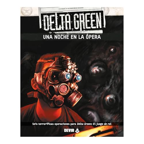 Devir - Delta Green: Una Noche en la Ópera | Juego de Rol de Terror Cósmico Lovecraftiano | Campaña de Investigaciones Sobrenaturales (DEOPERA)