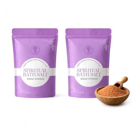 Image of Pure & Natural Road Opener Spiritual Bath Salt | 200g Each (Pack of 2) | Clear Obstacles, Open New Paths & Attract Opportunities | Energy Cleansing & Manifestation Ritual Salt