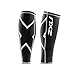 2XU Non-Stirrup Compression Calf Guard (Black, Medium)