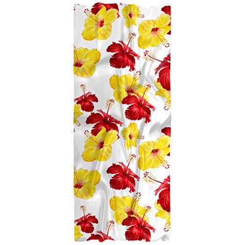 Écharpe légère femme au motif floral poétique, grand châle multicolore