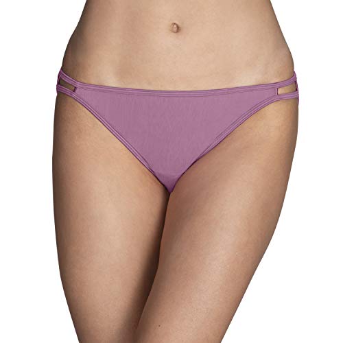 Image of Vanity Fair Women's Illumination String Bikini Panties, Silky Stretch & Satin Trim