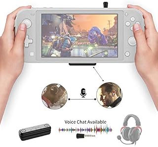 Gulikit Route Air Pro Bluetooth Adapter Compatible for Nintendo Switch & Lite, PS4/PC