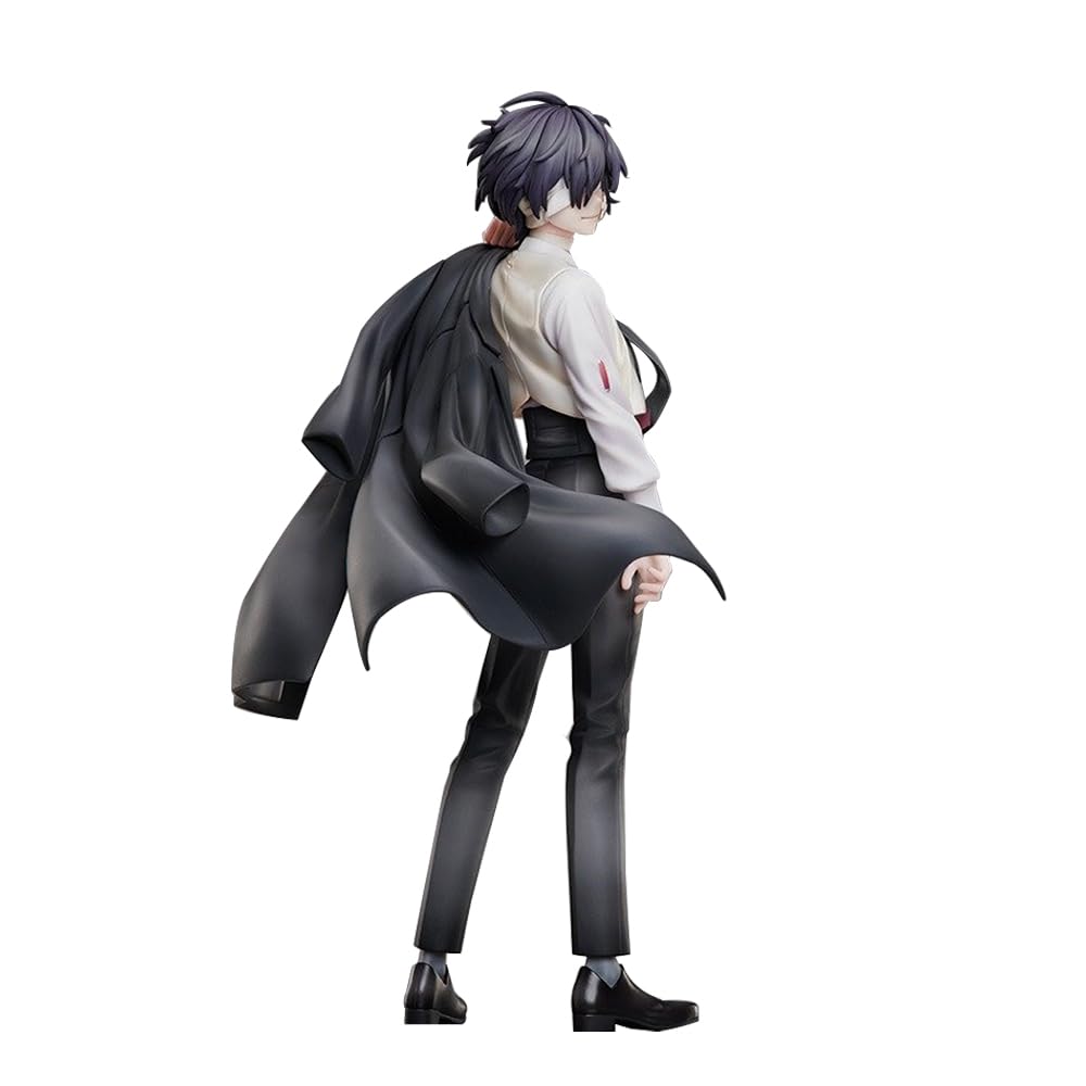 Jiumaocleu Anime Figure Dazai Osamu Model Statue 22CM PVC Statue BSD Figurine Dazai Osamu Merch Desktop Ornament Collectibles
