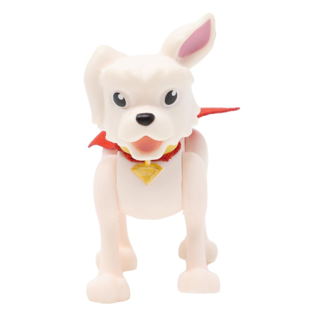 Imaginext Ersatzteil für Fisher-Price Superman Super Friends Justice Gang Spielset JDL09 – Ersatz-Actionfigur Krypto der Hund