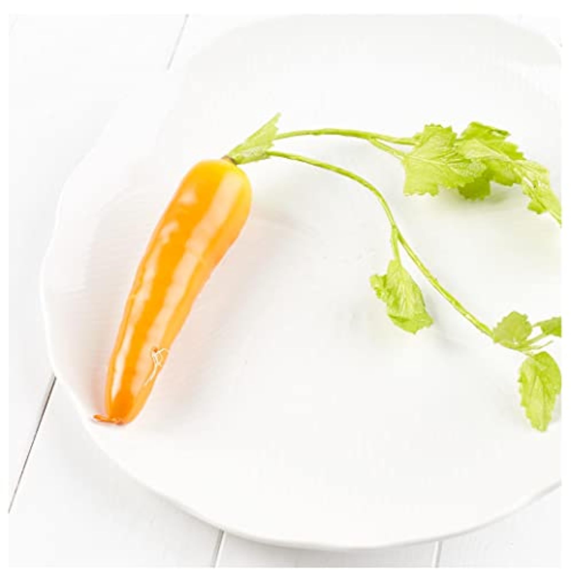 Group of 3 Realistic Faux Carrots for Easter Decorating